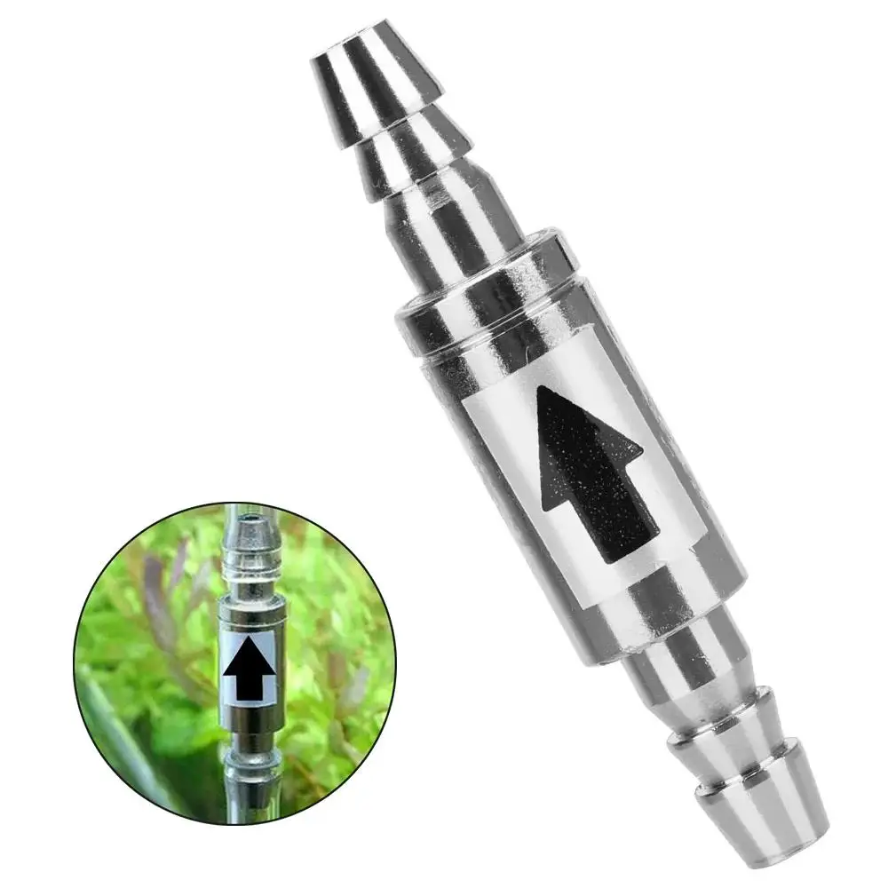 1pc 4mm Stainless Steel Aquarium Water Valve Check Valve for CO2 System Non Return Water Cylinder to Diffuser - view 5