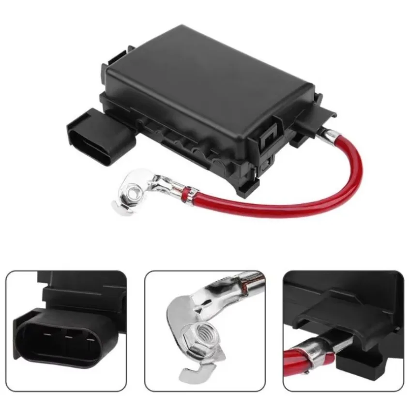 Car Fuse Box Battery Terminal Accessory Fit for Volkswagen Bora Golf Mk4 98-05 High Quality Car Auto Accessory Battery FuseBox