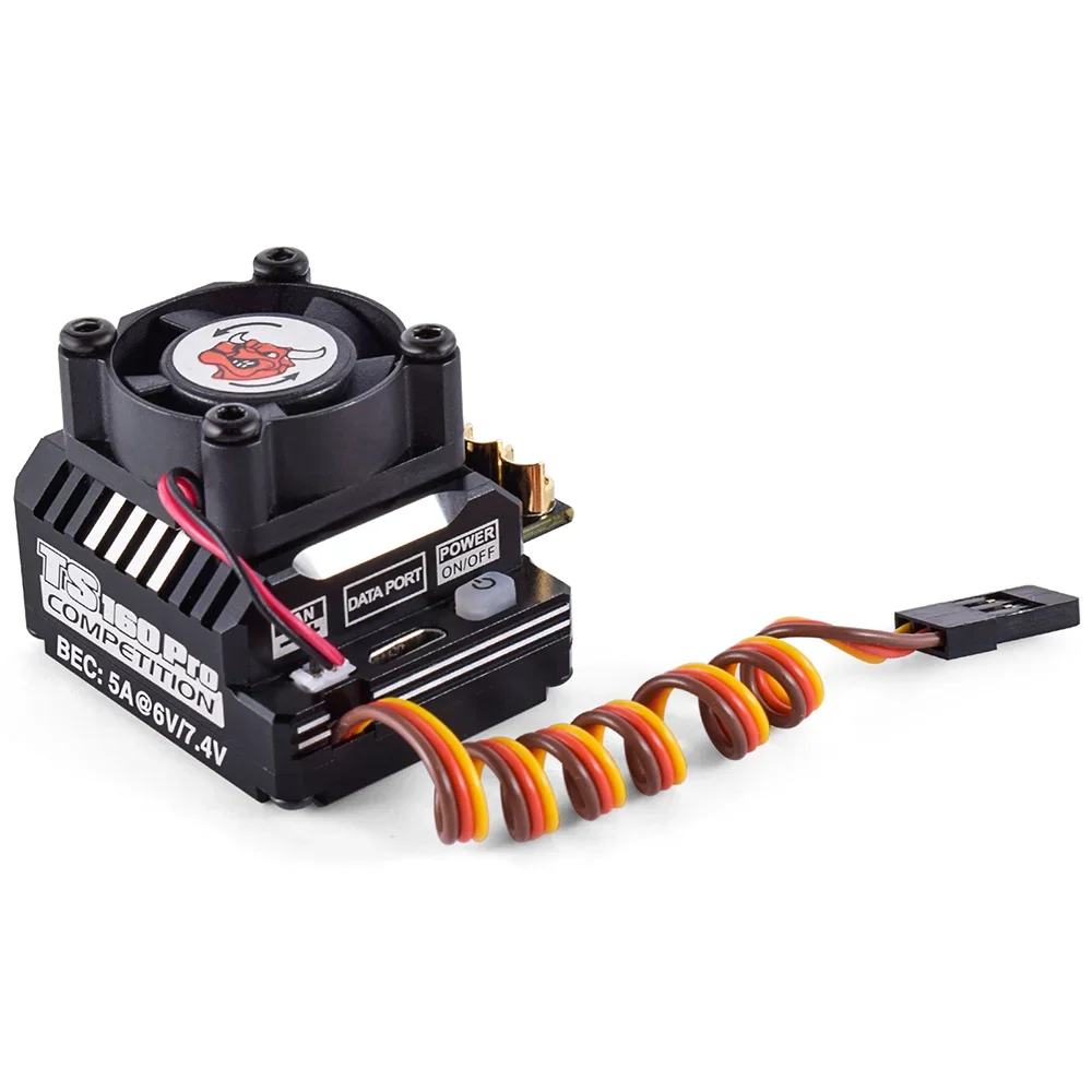 SKYRC TORO TS160 160A borstelloze sensor ESC met 6V / 7,4V BEC voor 1/10 toerwagen buggy-crawlers