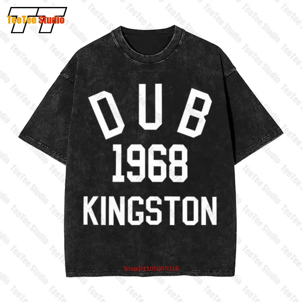 Dub Reggae 1968 Premium King Tubby Lee Scratch Perry Vintage Oversized T-Shirt M6WC