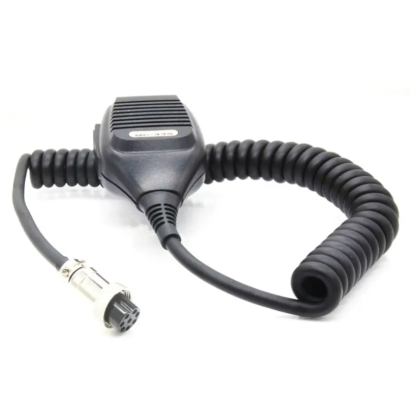 L63A Hand Speaker Microphone -43S Round 8 Pin for Two Way Radio Walkie Talkie -480HX TM-231