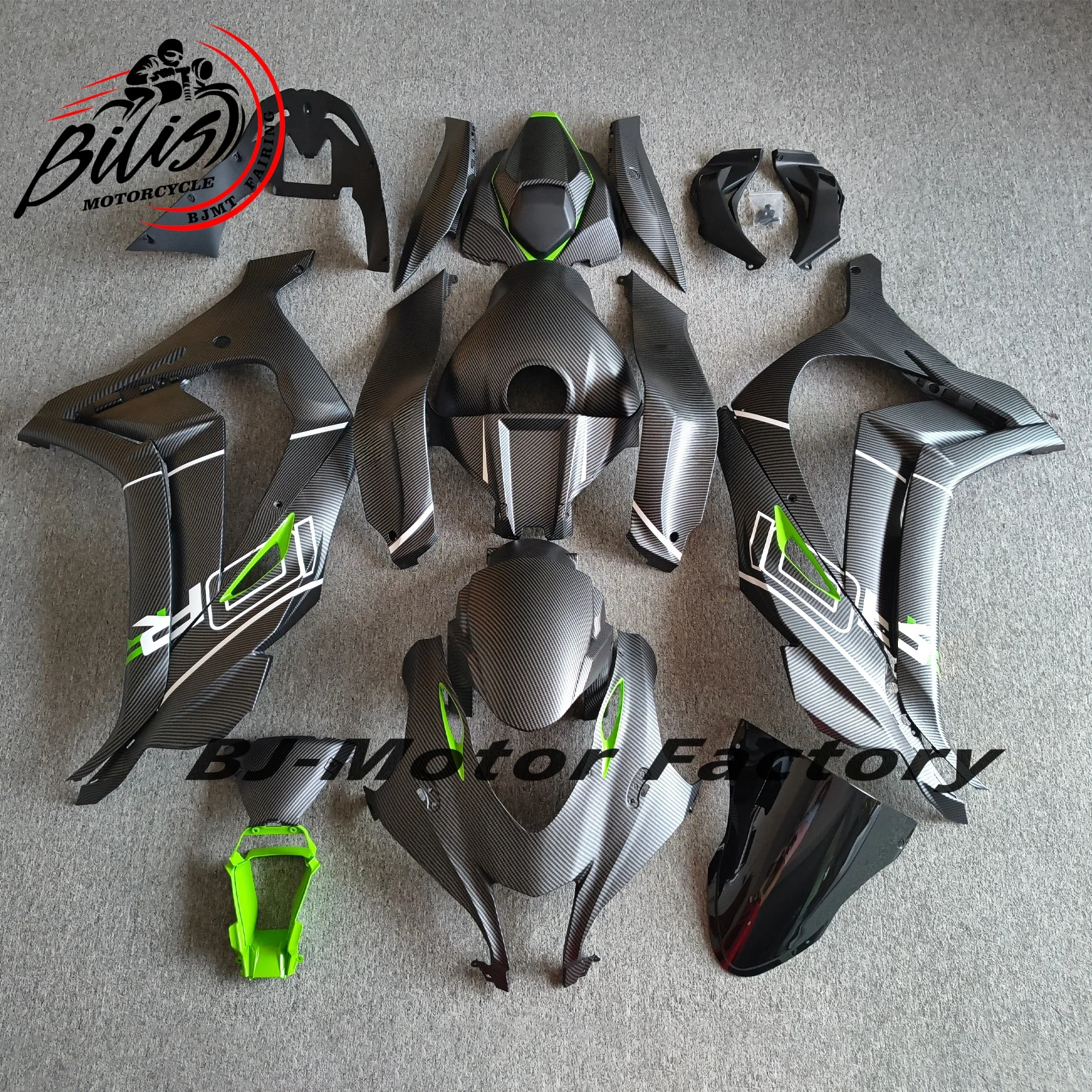 Carbon Fiber Color Motorcycle ABS Fairing Kit For Kawasaki NINJA ZX10R 2016 2017 2018 2019 2020 zx-10r Accessories