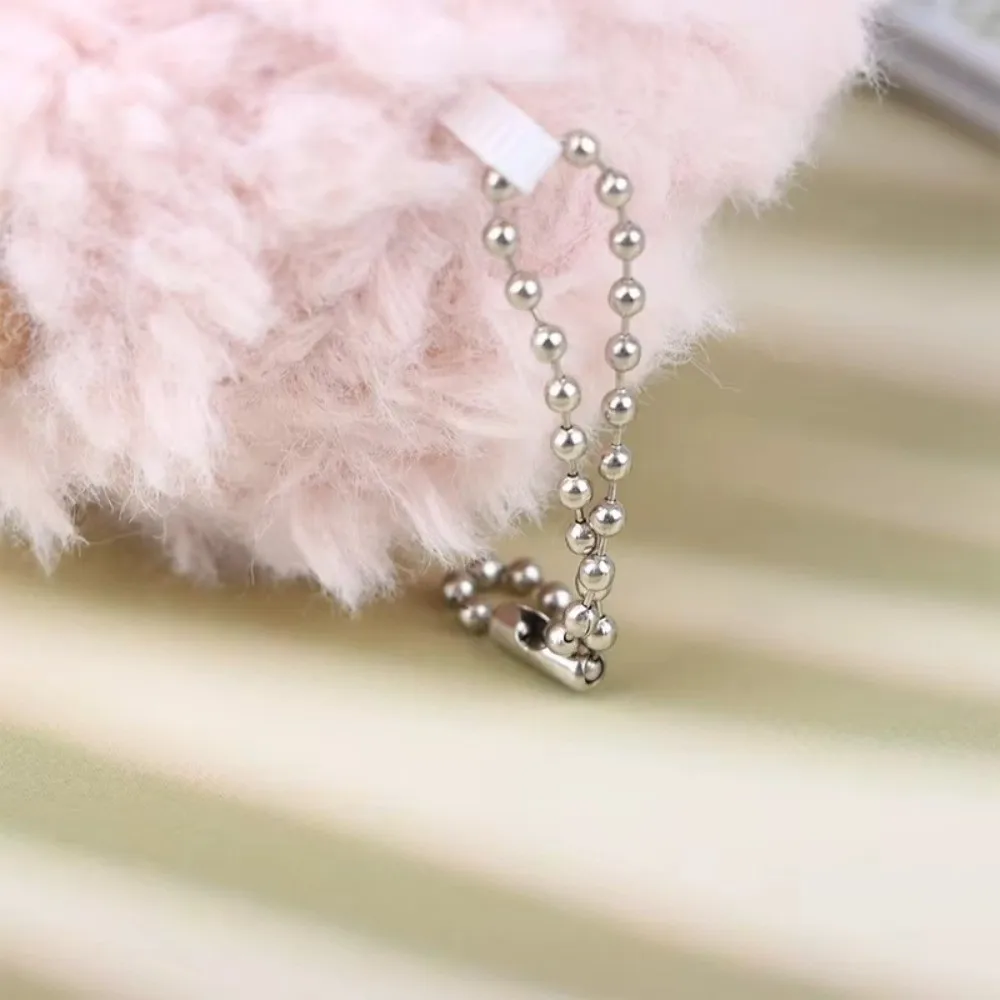 Mini Size Sheep Pendant Soft Fluffy Texture Cartoon Anime Style Mini Sheep Material Keychain Attachment Lamb Ornament