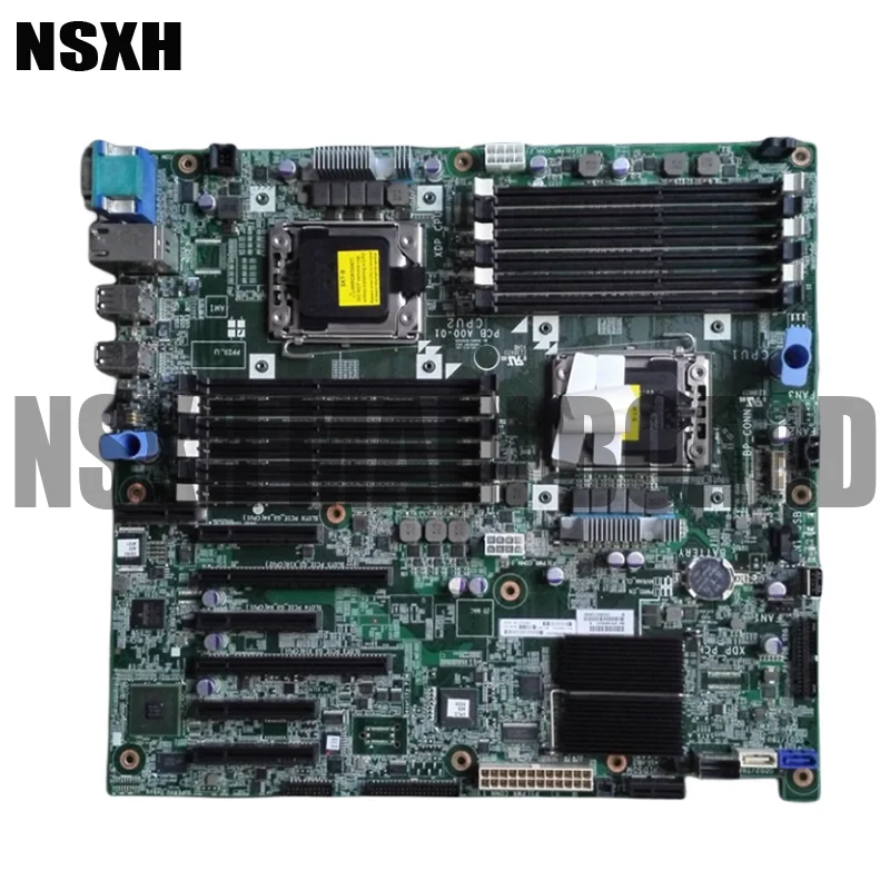 Placa base para servidor T320, DDR3, CN-07C9XP, 07C9XP, 7C9XP, 7, MYHN, W7H8C, LGA, 1356, 100%, trabajo probado