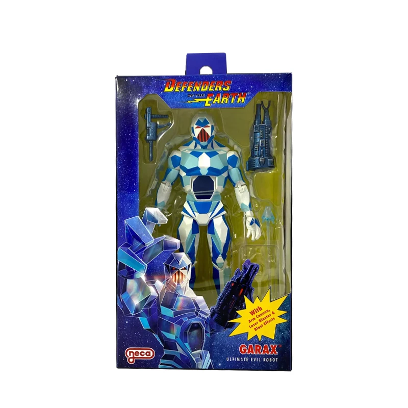 NECA Defenders of The Earth Series Garax Action Figure Classic Animation Peripheral Limited Collectible Model Boy Toys nice Gift