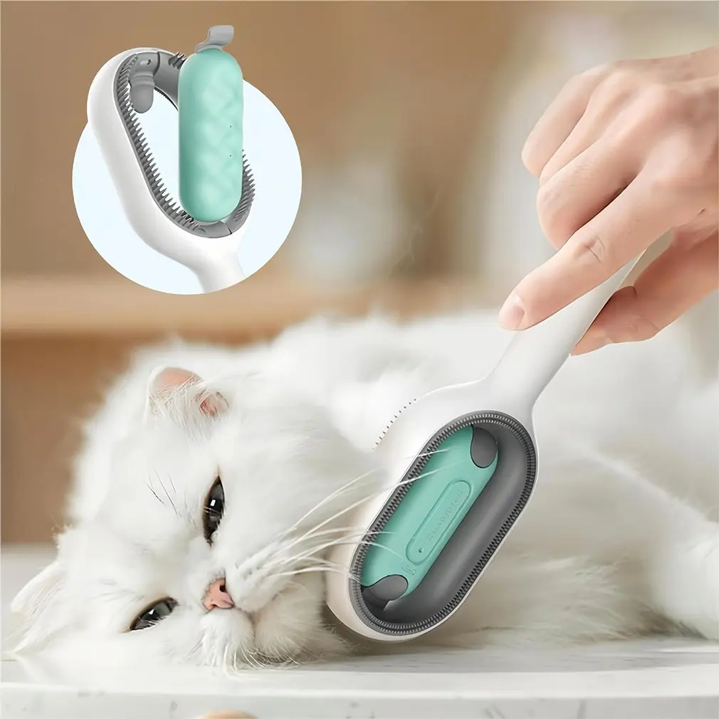 New pet comb fur cleaner dog and cat massage comb floating hair cleaning magic pet grooming daily necessities