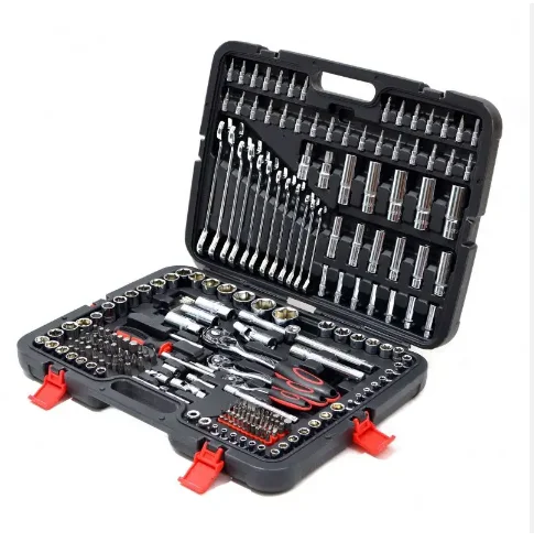 wholesale 215 Piece CRV combination tools ratchet Socket wrench tool Set for car repair