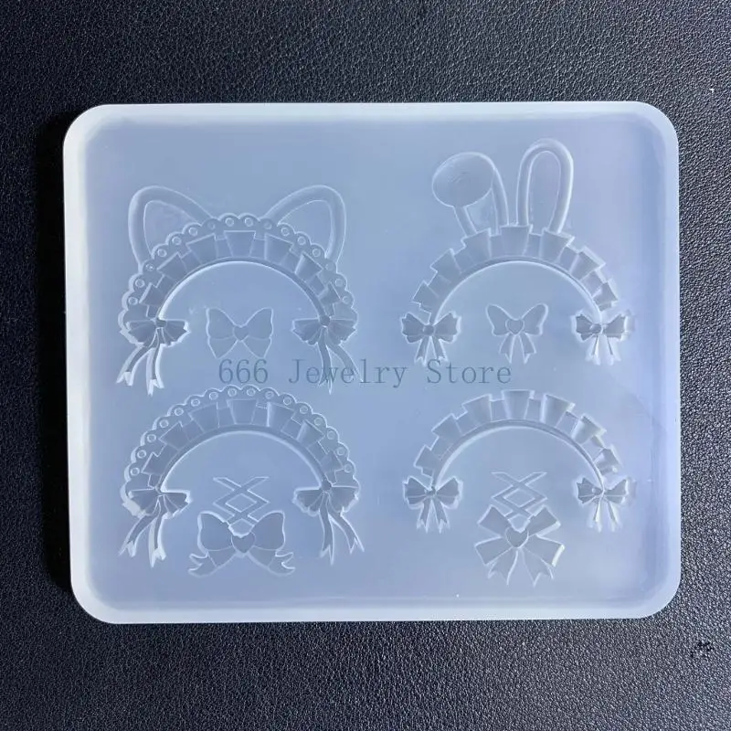 F2TD Realistic Maid Accessory Resin Mold Exquisite Silicone Moldfor Fashion Designers