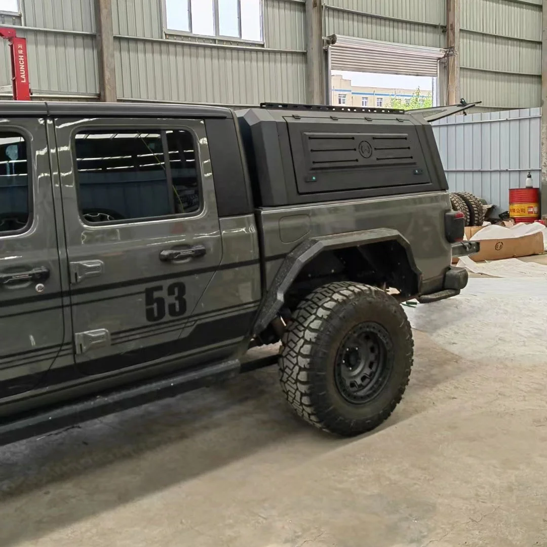 

Waterproof Pickup Hardtop Canopy Cover For Ford Ranger F150 Nissan Navara Hilux Jeep Wrangler Gladiator Locking Tailbox Features