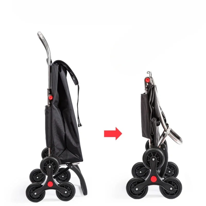 

Small trolley tie rod portable foldable trolley