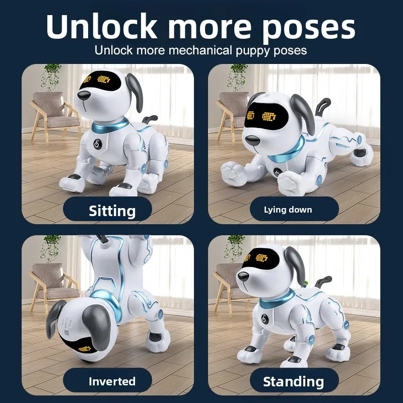 Brinquedo Robô igente para Meninos e Meninas, Brinquedos Evos Controlados por Controle Remoto, Diversão e Aprendiz...