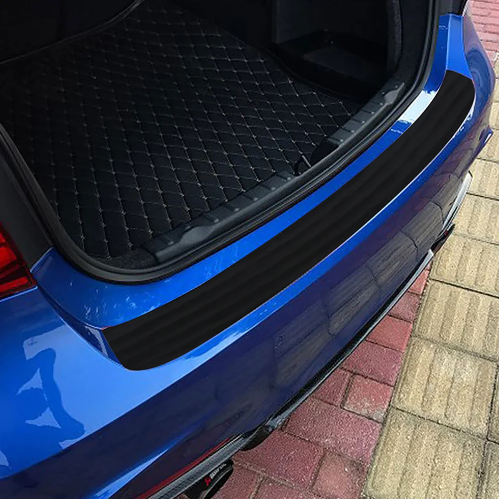 

Car Rear Bumper Protector Rubber Anti-Scratch Groove Design Anti-Collision Strip Bumper Guard for Truck Suv Car Accessory
