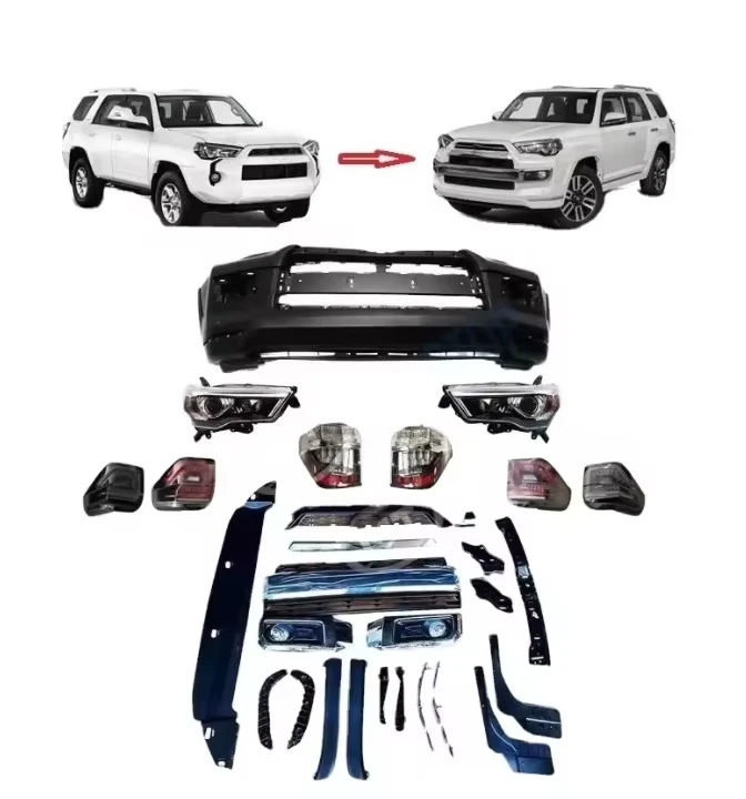 Tuke Factory Car Body Kit Auto Car Upgrade Conversion Kit to 2014 - 2019 for  4runner 2010 - 2013 2012 4 Runner