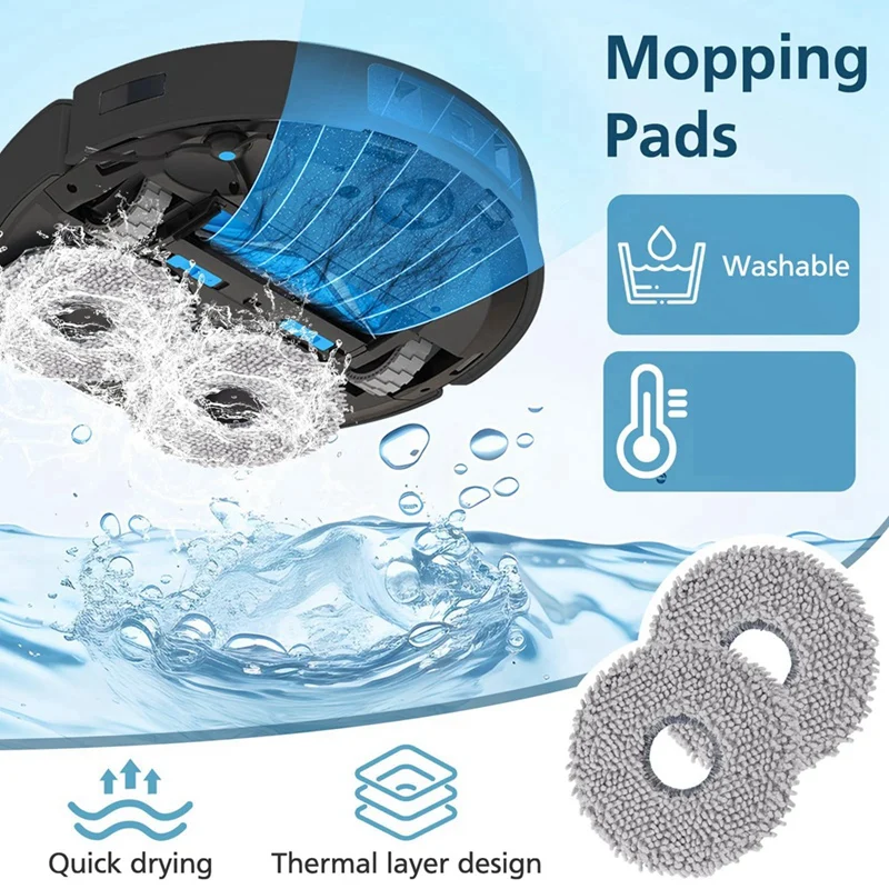 19-delige Vervangingsset Voor Ecovacs Deebot T 30S/T 30S Combo/T 30S Pro Stofzuigers