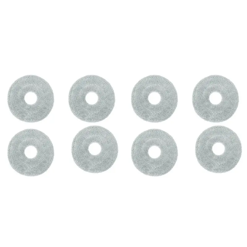 HLZS-8Pcs Rags For Xiaomi Mijia M30S Robot Vacuum Cleaner Accessories Rags Replacement Parts