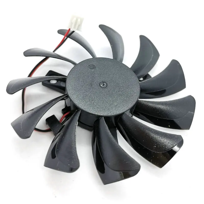 New Original graphics card fan for 75mm 40*40*40mm 2Pin For GT430 GT440 GT630 GA81S2U DC12V 0.38A HZDO