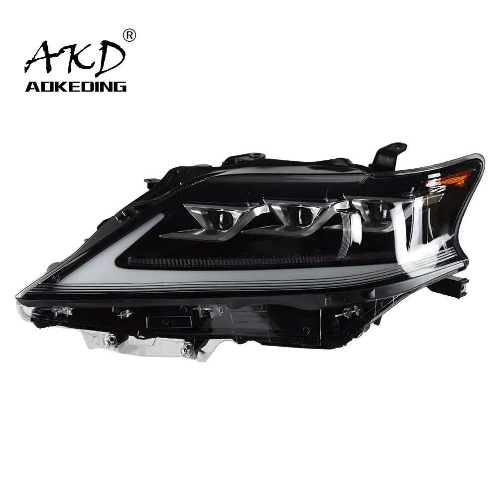 

AKD Car Styling Headlights for Lexus RX 2009-2015 RX270 330 350 450H LED Head Light DRL Head Lamp Projector Lens Auto Accessory