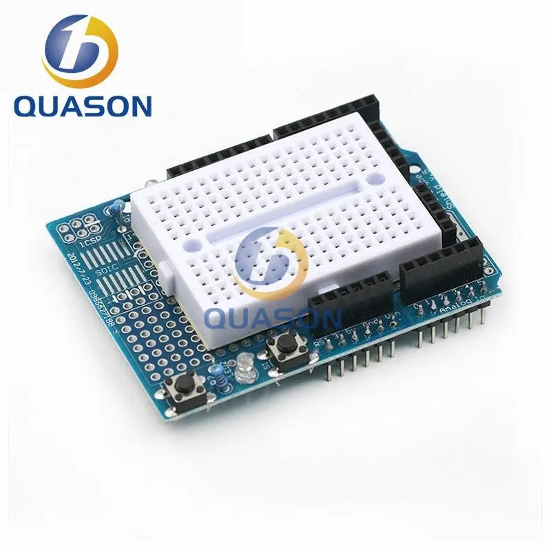 ProtoShield prototype expansion board with SYB-170 mini breadboard based For ARDUINO  ProtoShield