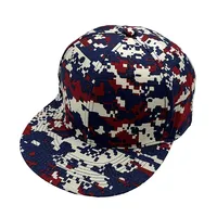 2025 New Digital Print Camo Hip Hop Caps - Harajuku Street Style Flat Brim Baseball Hats Unisex Youth Urban Fashion