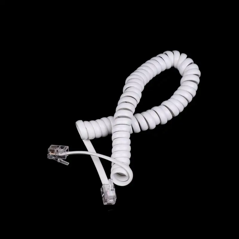 1/5/10 PcsTelephone Line Handset Line Handset Spring Cord Line Handset