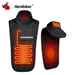 Heating Windproof Scarf For Winter Motorcycle Riding Neck And Chest Protection Outdoor Sports Warmth And Windproof Scarf