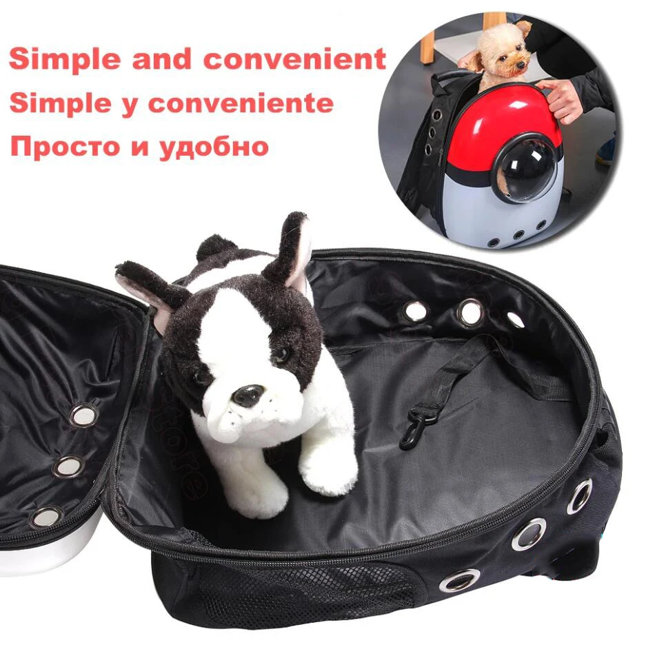 Warm Cat Bag Carrier Winter Transport for Cats Cat Backpack Carrying Bags Cat Bed Plush Pet Carrier for Cat Travel Dog Puppy Bag