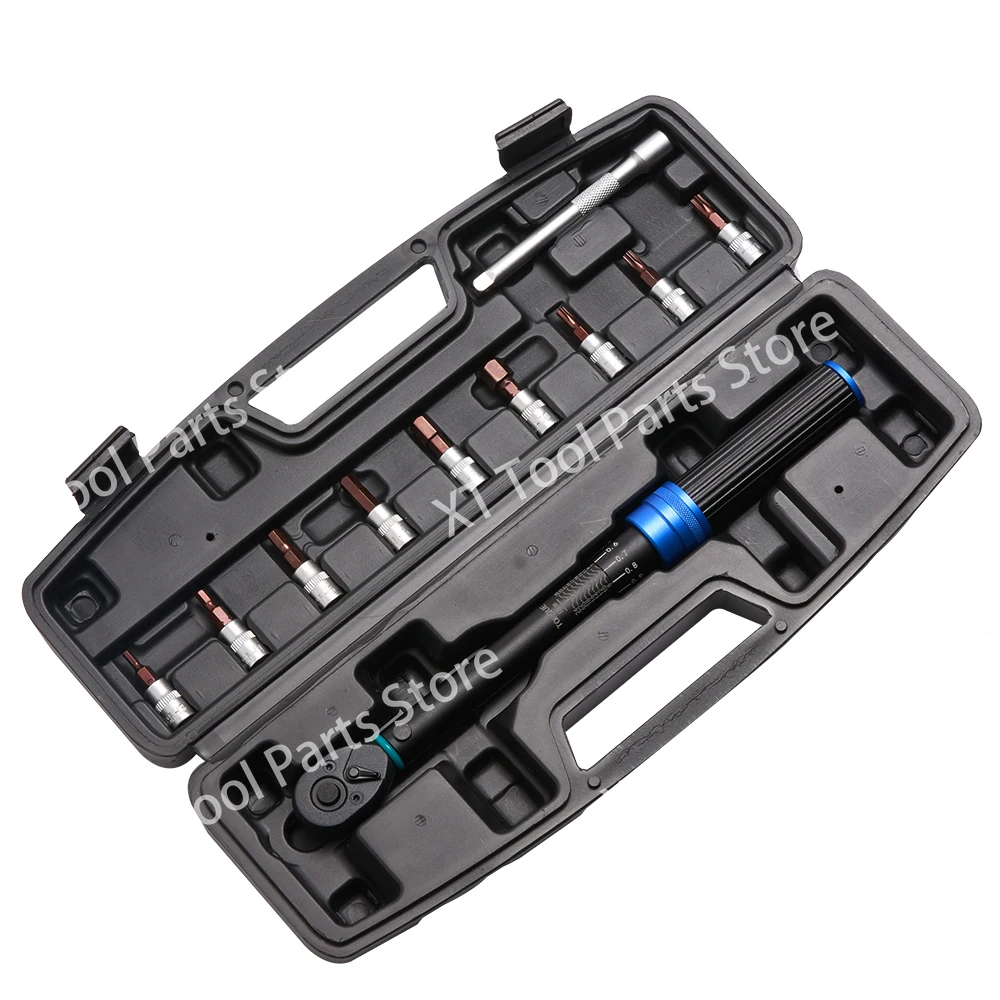 5-25N.M Bike Torque Wrench Set With Socket Torque Tools 1-1/4