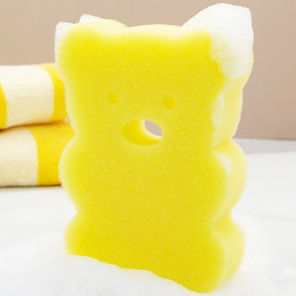 

6Pcs Baby Bath Sponges for Newborns Soft Body Scrubbers Comfortable Exfoliating Sponge Infant Bathing Supplies