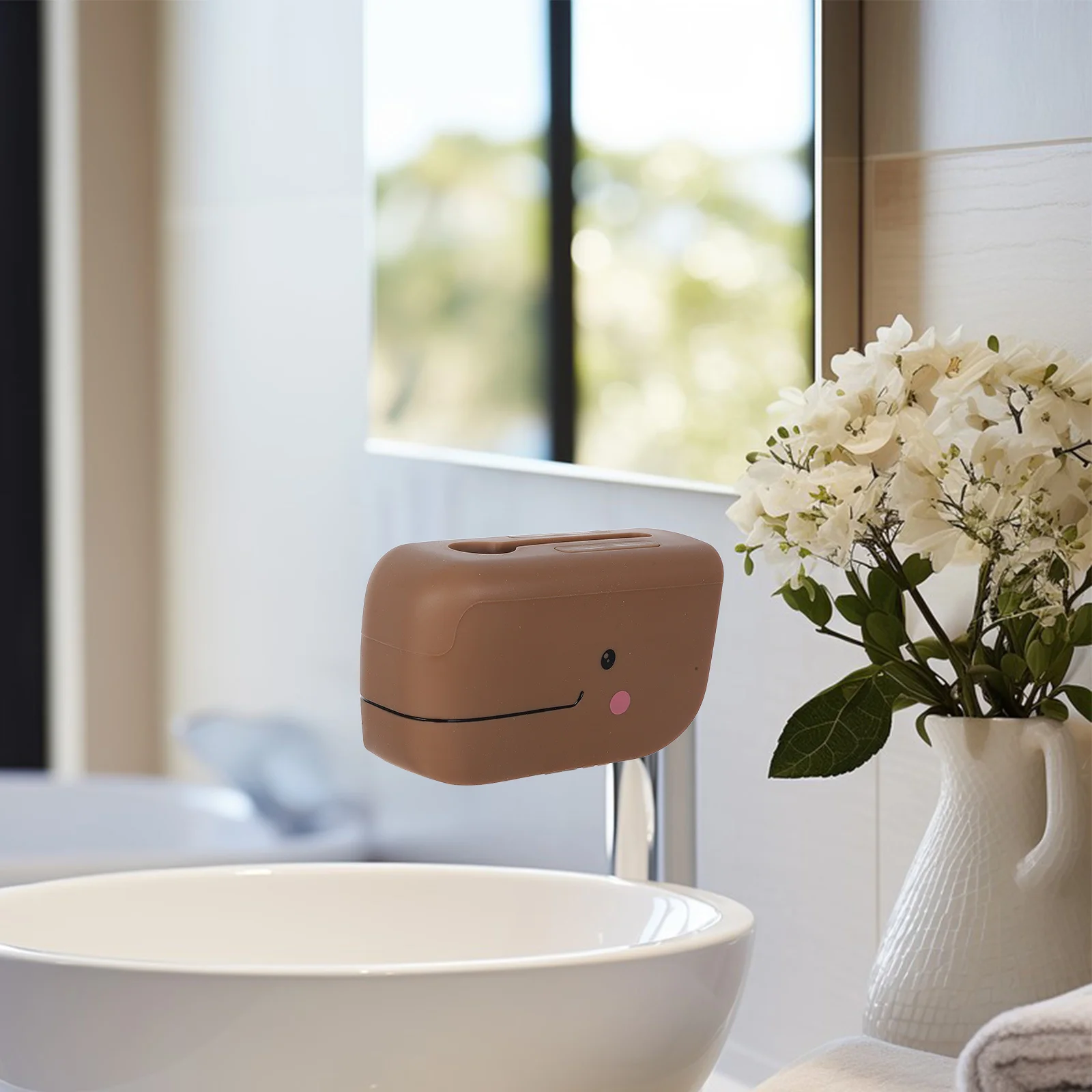 

Whale Silicone Faucet Cover Baby Bath Safety Protector Collision Proof Spout Cover Bathroom Tub Splash Guard Bath Splash Guard