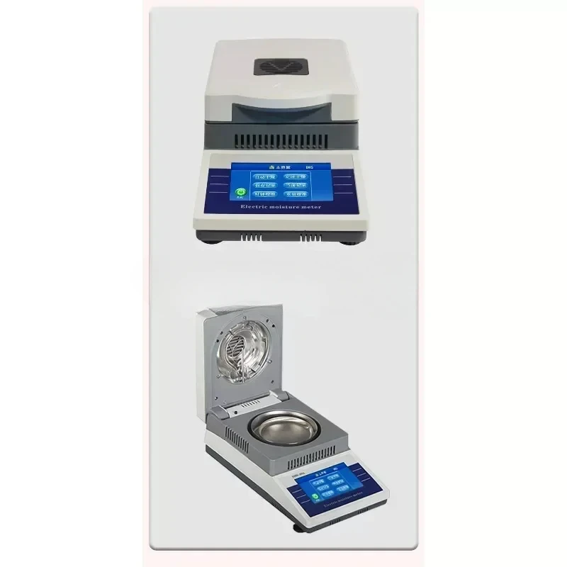 High Precision Screen Analyzer, Laboratory Halogen Heating, Lab Moisture Tester, 110G, 0.001G