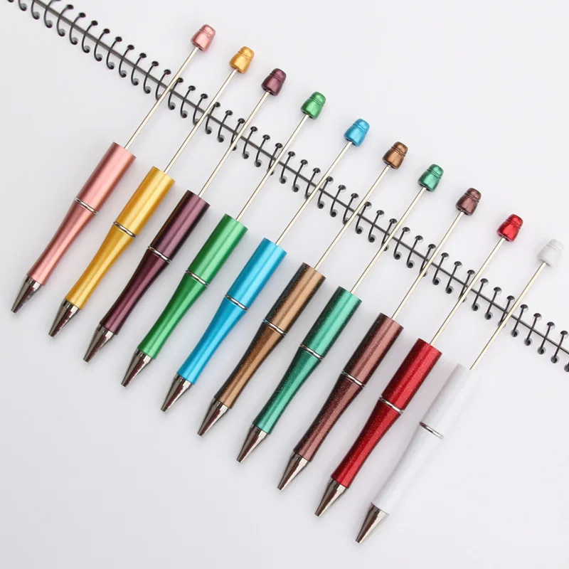 40pcs Latest Color Beaded Ballpoint Pen Handmade Beaded Pens Wedding Party Favors Teacher Gift