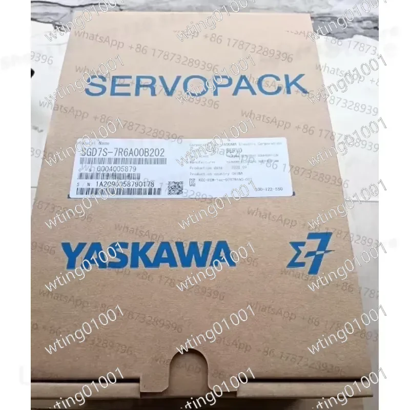 for SGD7S 7R6A00B202 High Performance Servo Amplifier Unit Genuine Replacement Part Compatible with Yaskawa Motion Control