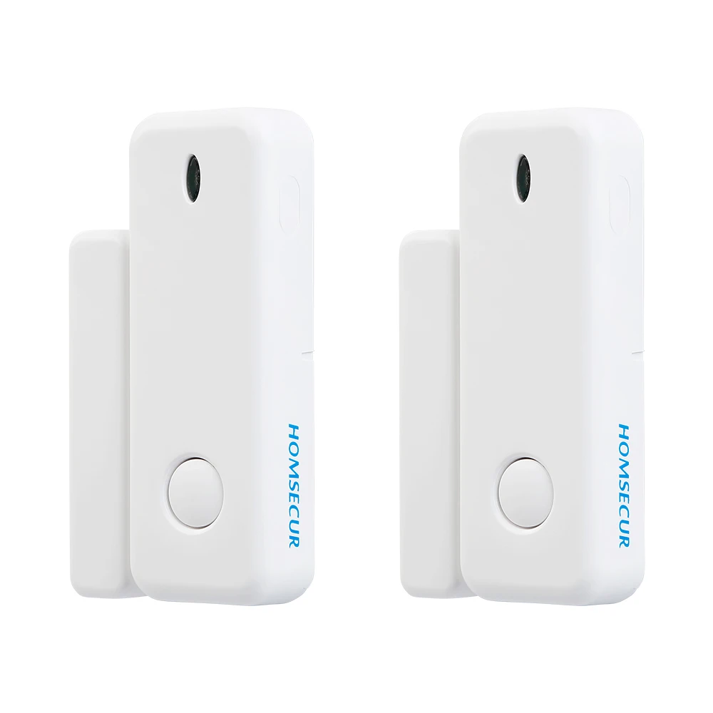 

2 шт. 433 МГц беспроводные датчики открытия дверей/окон HOMSECUR E2 для домашней системы охранной сигнализации