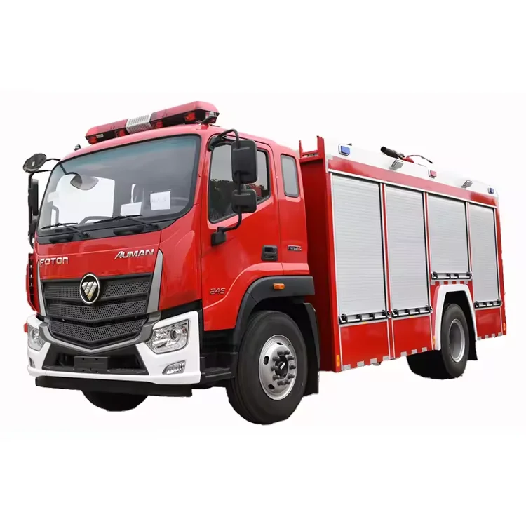 Sinotruk Shacman Faw Good Quality 5ton Water and Foam Tank Fire Vehicle Fire Engine Fire Truck for Sale