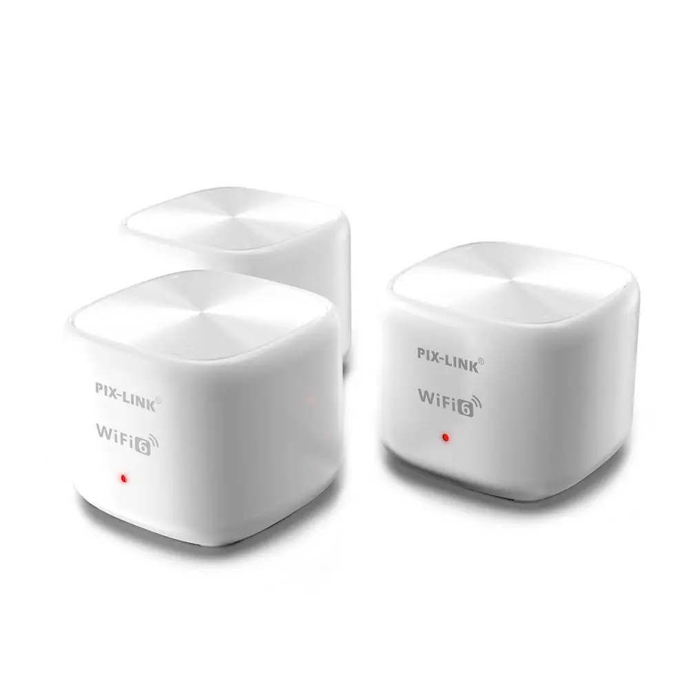 

Mesh Wi-Fi 3-Pack System,AX1800,Dual Bnad,BSS Coloring Mechanism,TWT Technology,High Speed WiFi,WPA3,Wide WiFi Coverage,OFDM