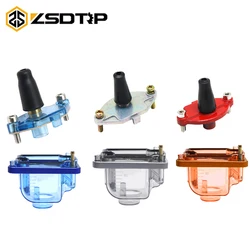 ZSDTRP-Carburetor Top Cover and Flobowl Fit for Keihin PWK 21-34, Carburetor
