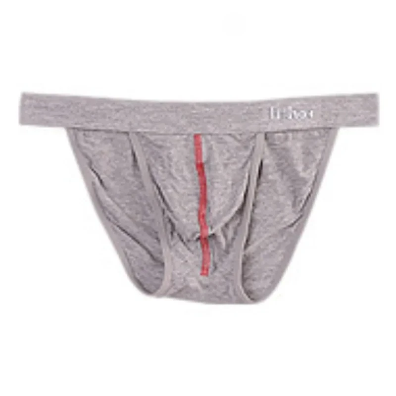 

Men's Underwear Gay Sexy Low-rise U Convex Pouch Brief Sports Modal Elastic Comfortable Soft Shorts Panties High Fork Underpants