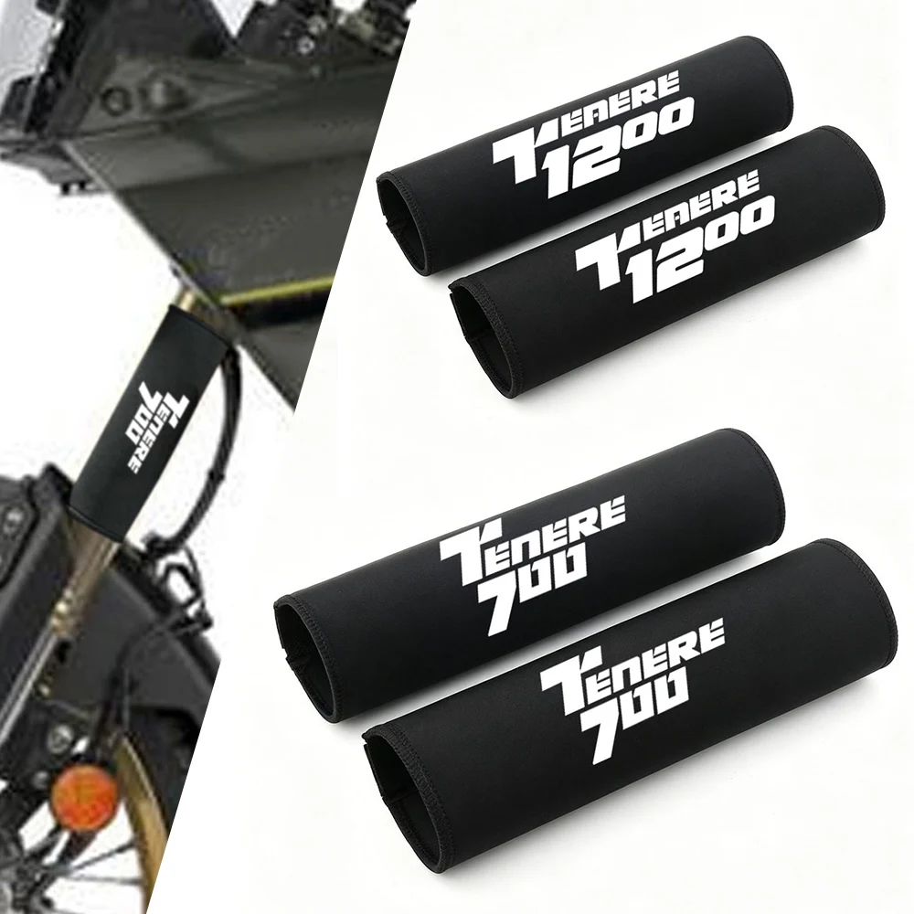 For Yamaha Tenere 700 1200 Tenere700 Tenere1200 Front Fork Cover Protection Motorbike Shock Absorber Accessories Set