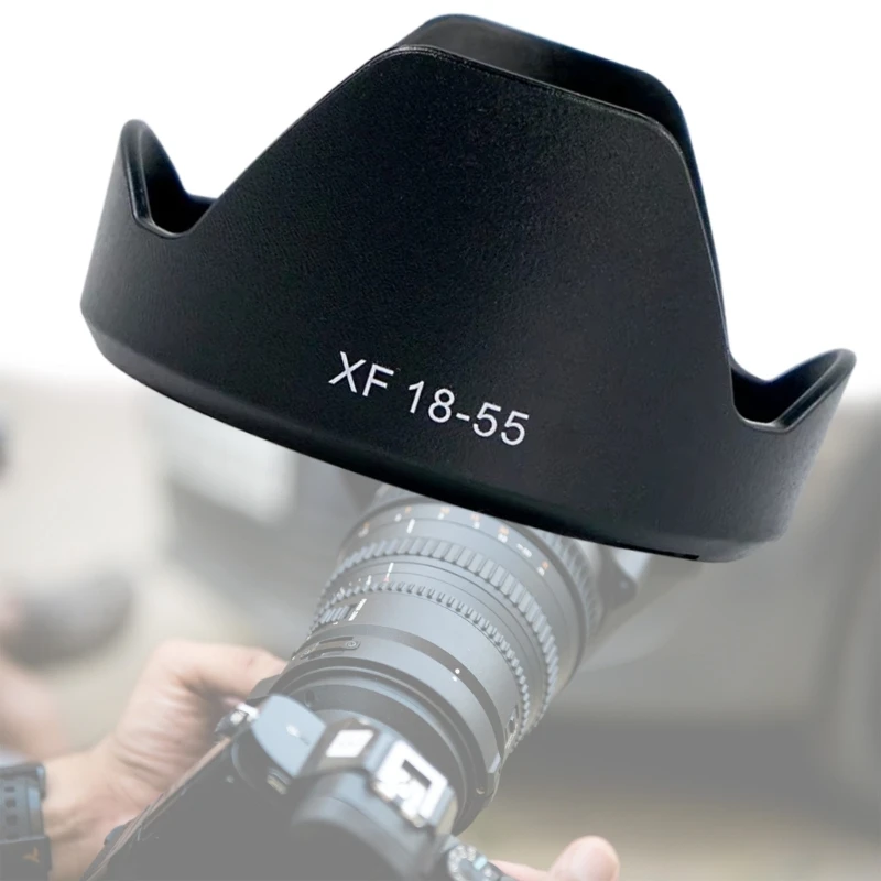 Protective Lens Hood for XF 18-55mm f2.8/4 R OIS & XF 14mm f2.8 R Camera Lens Shock Resistant Lens Guard