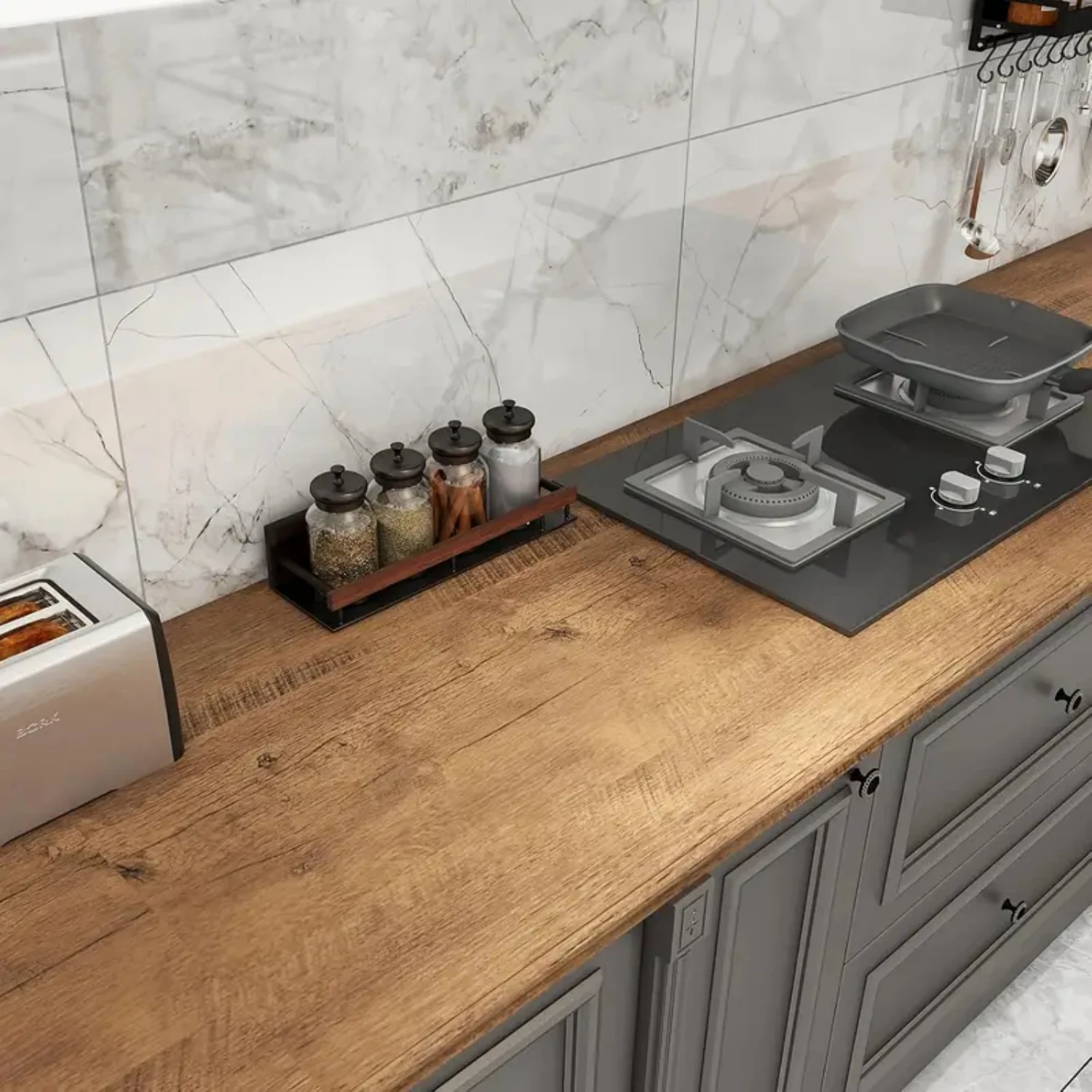 Autocollants classiques en PVC à Grain de bois, papier peint auto-adhésif imperméable pour garde-robe, placard, Table, meubles, décoration de maison