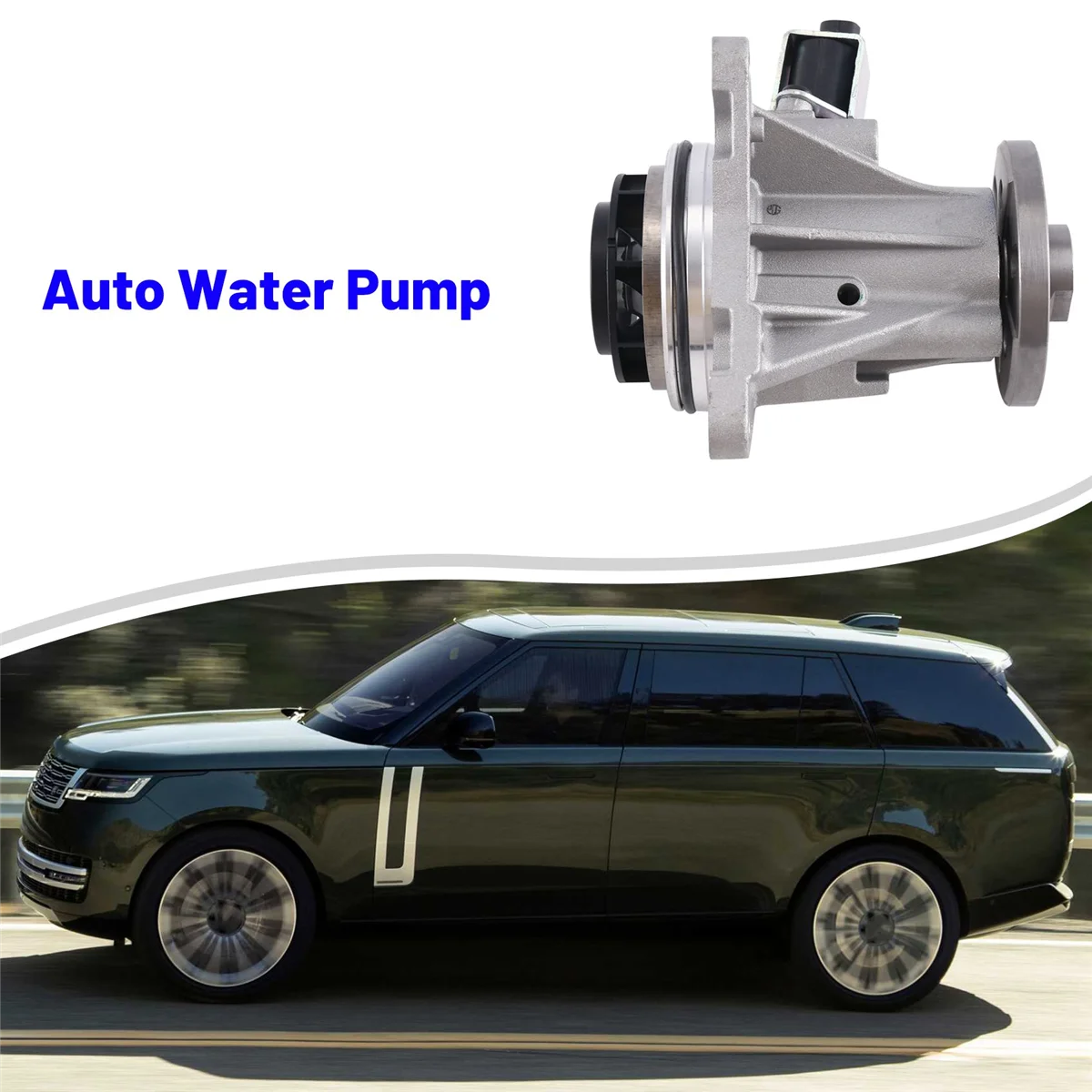 Auto Water Pump for Land Rover Range Rover L405 3.0T 306DT LR089625