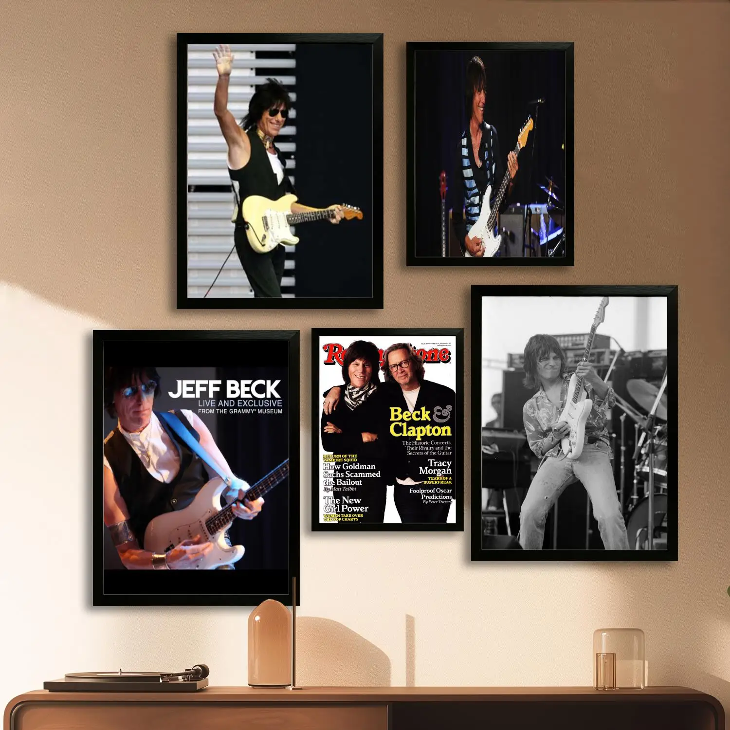 Jeff Beck Canvas Art Poster and Wall Art, Picture Print, Modern Family Bedroom Decor,Decorative painting