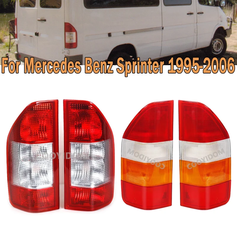 Tail Light Cover Rear Bumper Brake Stop Lamp Turn SIgnal Light Without Bulb For Benz Sprinter1995-2006 A0008261556 A0008261656