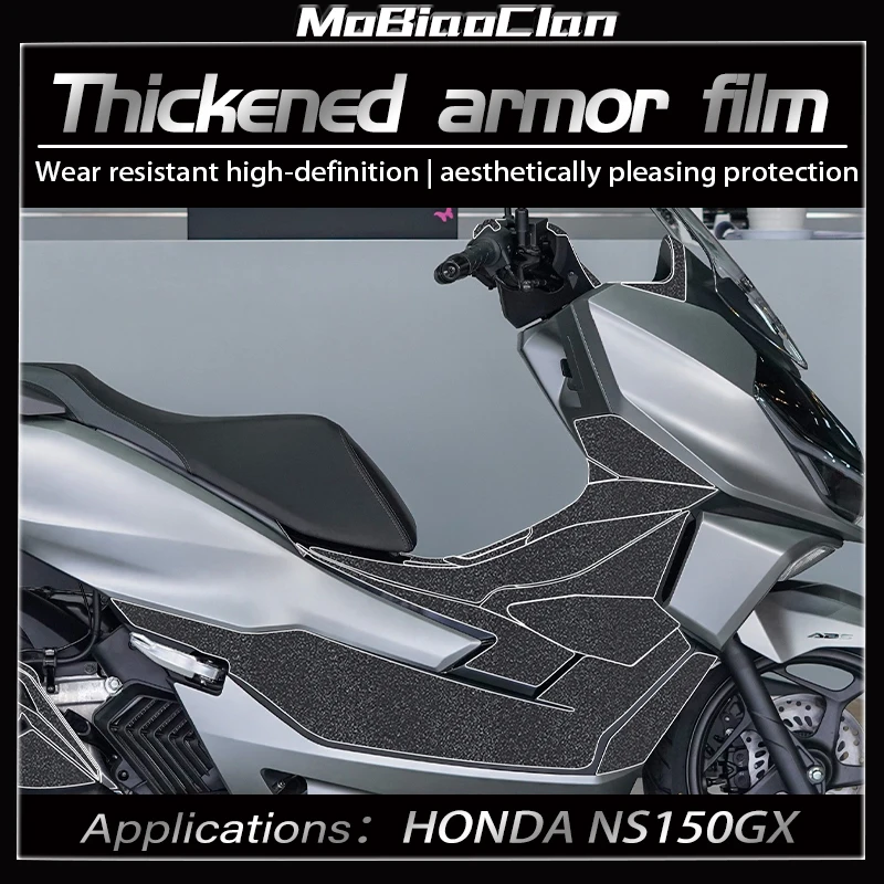 

For Honda NS150GX NS 150GX ns150gx 2025 Motorcycle modified Thickened armor stickers protective film stickers accessories
