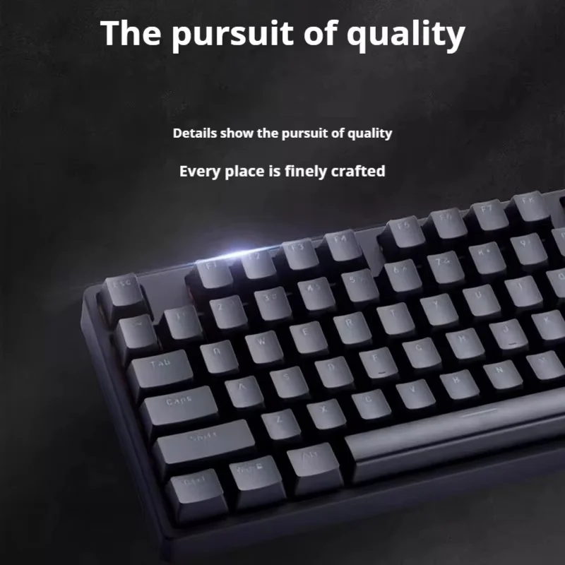 Nuopu Choh 87 Mechanical Keyboard With 87 Keys Cherry Axis Orange Photoelectric Competitive Entertainment Mechanical Keyboard