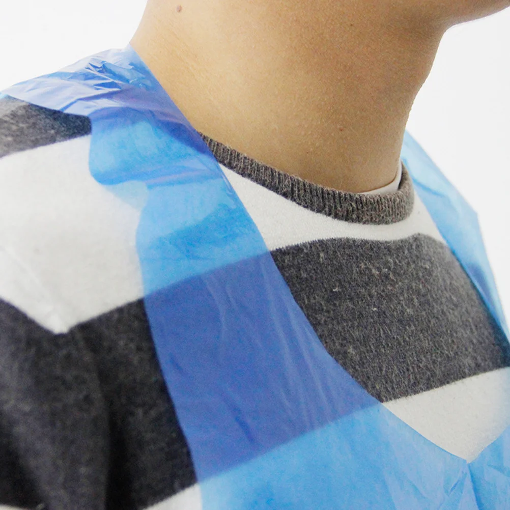 

20Pcs Disposable Waterproof Sleeveless Plastic Aprons Oil Proof Apron Kitchen Barbecue Household Housework Apron for Restaurant