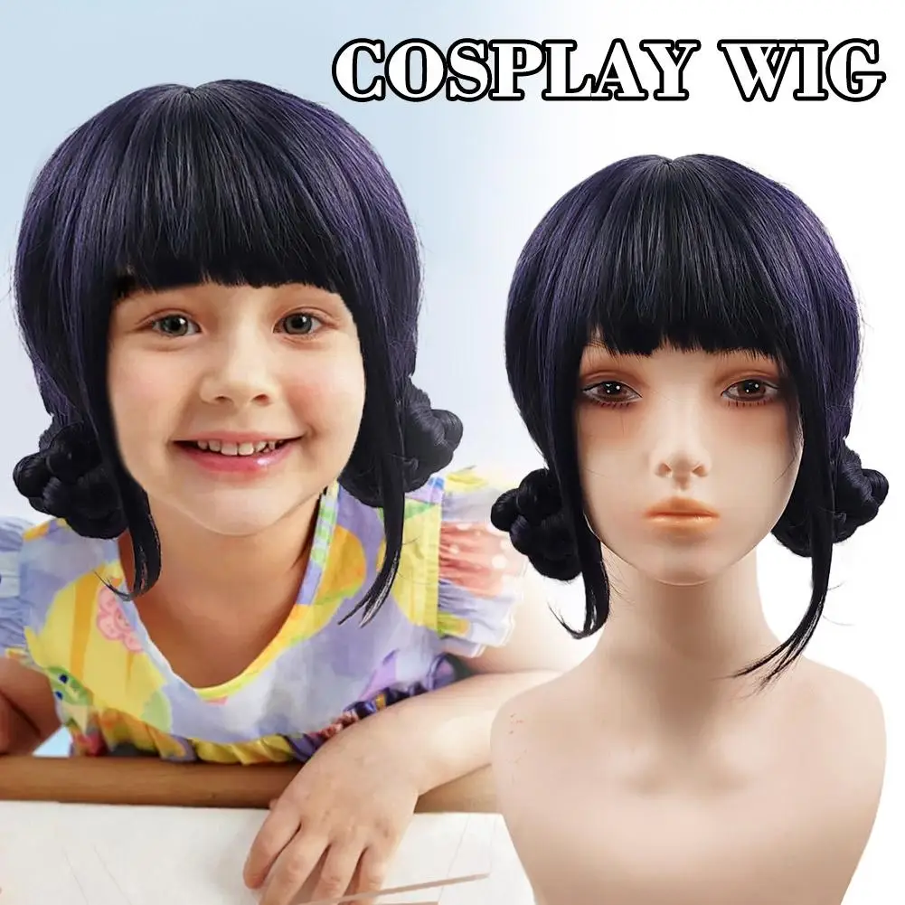 New Kids KPOP Cosplay Pruik Meisjes Jongen Baby Pruik Haar Halloween Hittebestendige Synthetische Pruik Mode Cosplay Accessoires Nieuw