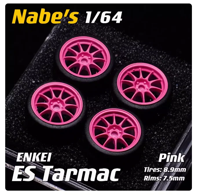 1/64 ナベス X チカ 10.5mm/9.7mm/8.9mm ホイール タイヤ OZ HLT