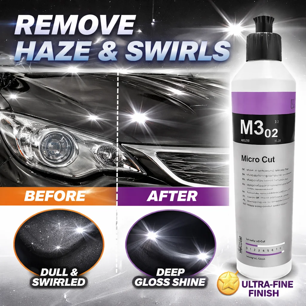 CAR  Micro Cut M3.02- 250ML– Professional Car Paint Polishing for Mirror Finish - view 2