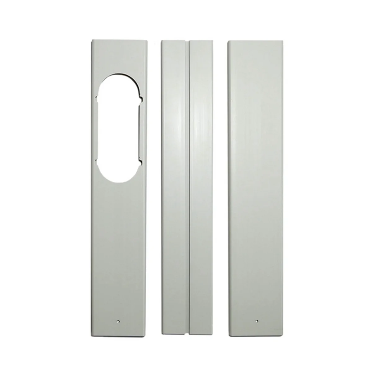 Kit de janela portátil ajustável para ar condicionado, placa para ar condicionado, acessório para janela, 55cm, 3pcs